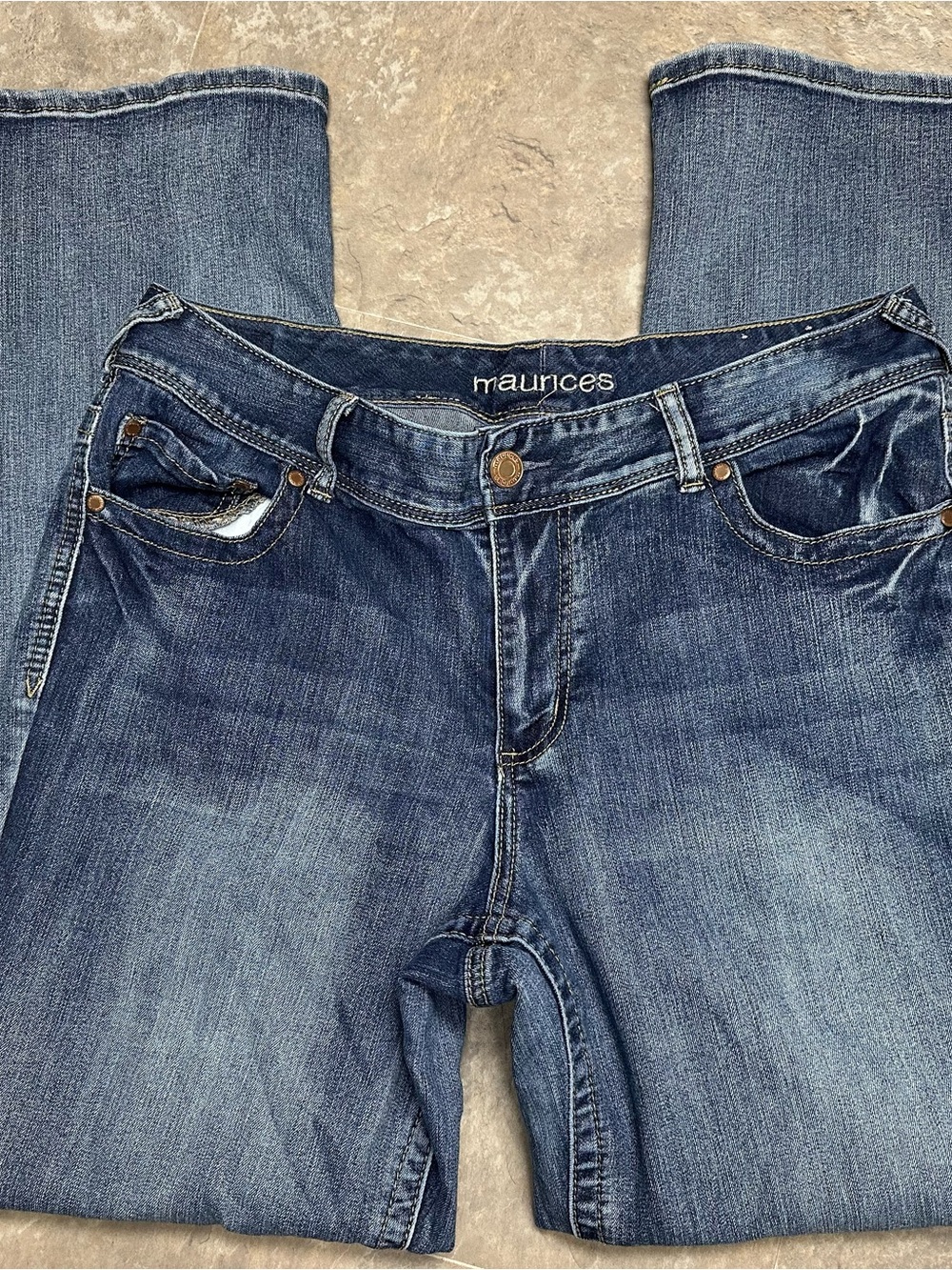 Maurices Women's Medium Blue Boot Cut Jeans
